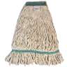 Hillyard, High Performance, Medium, Looped-End, 1.25" Headband, Blend, Natural, Wet Mop