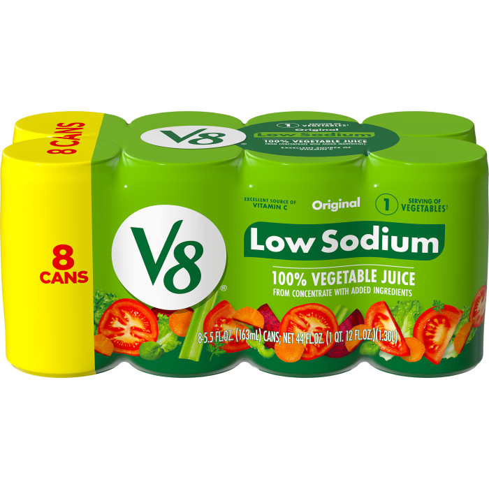 Low Sodium Original 100% Vegetable Juice