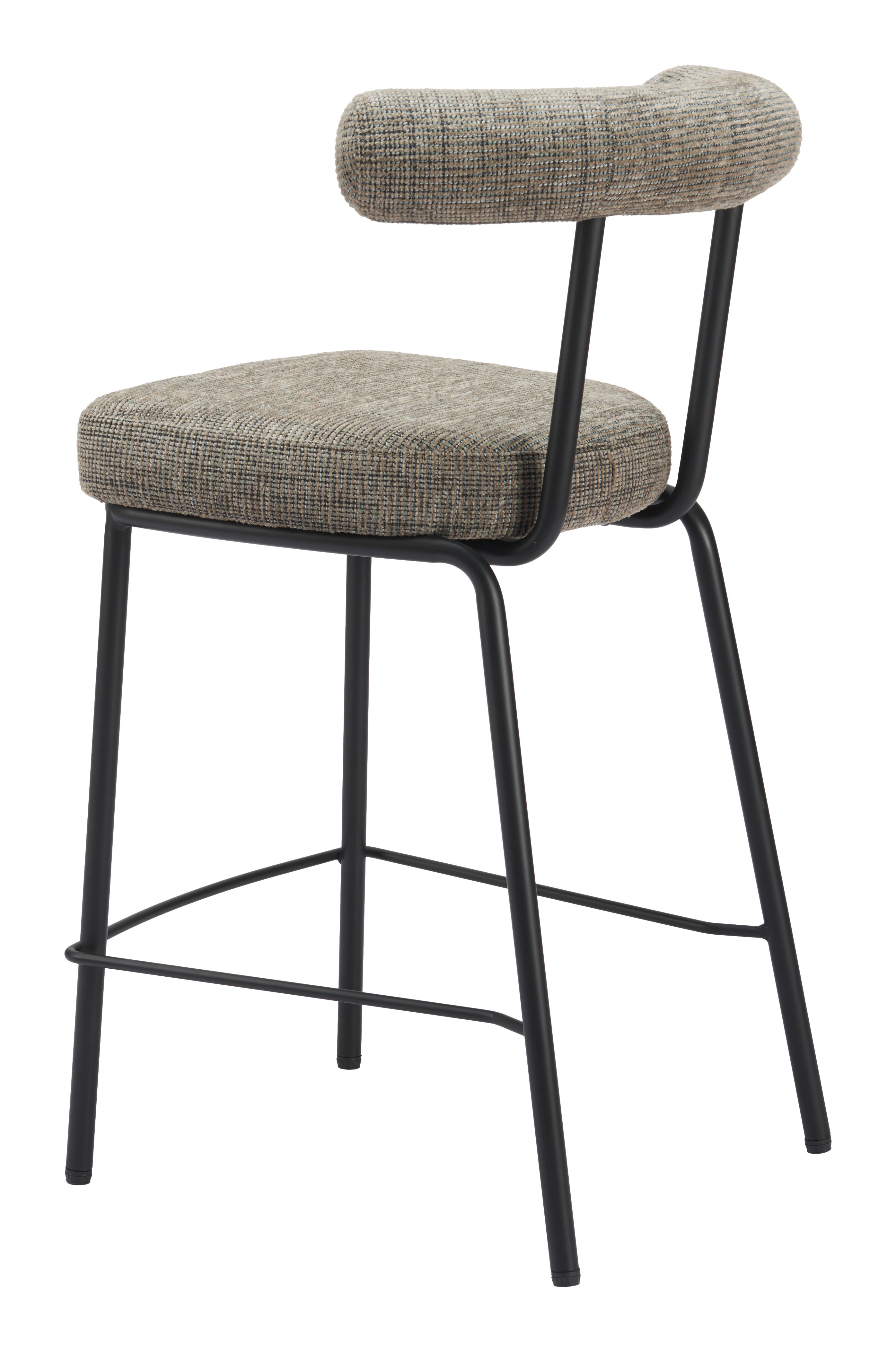 Kede Counter Stool Green Tweed product image