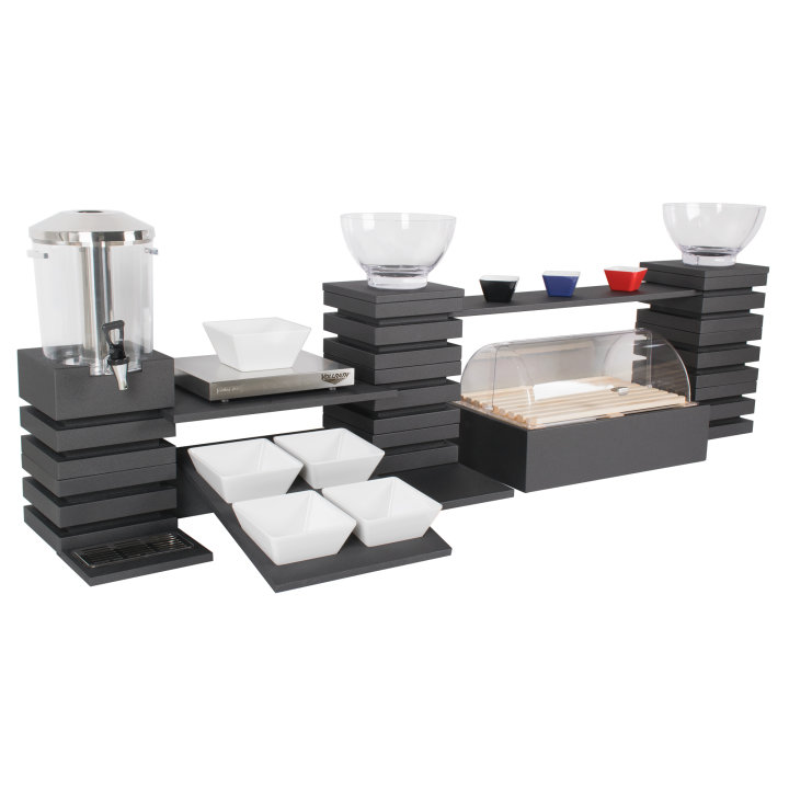 Cubic Beverage Display Setup