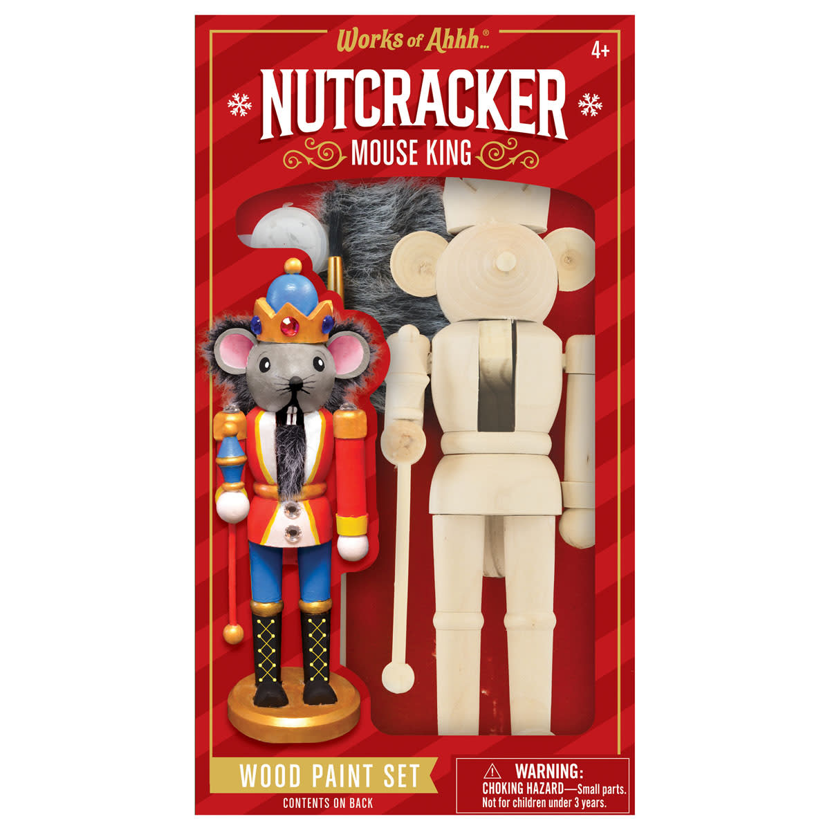 Nutcracker Mouse King Wood Paint Kit