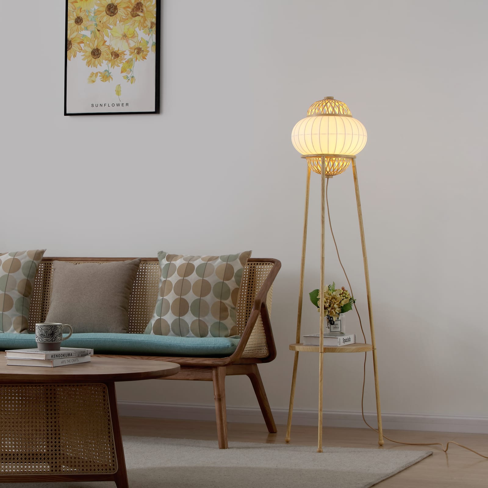 Hikari Floor Lamp — installation 3