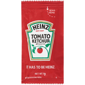 Heinz Tomato Ketchup, 500 ct Casepack image