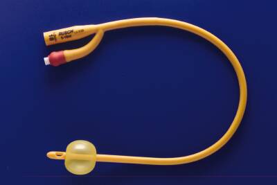 Rüsch® Gold® Foley Catheter, 12 Fr., 5 cc, Two Way