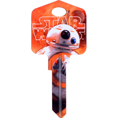 Star Wars BB-8 Key Blank Kwikset 66/97 KW1/10