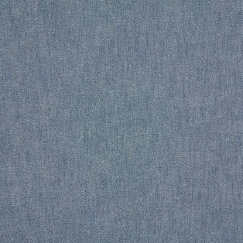 Light-blue woven fabric with fine vertical grain â€” lying flat and showing subtle tonal variations â€” uniform, close-up textile surface with even lighting and no visible seams or objects.