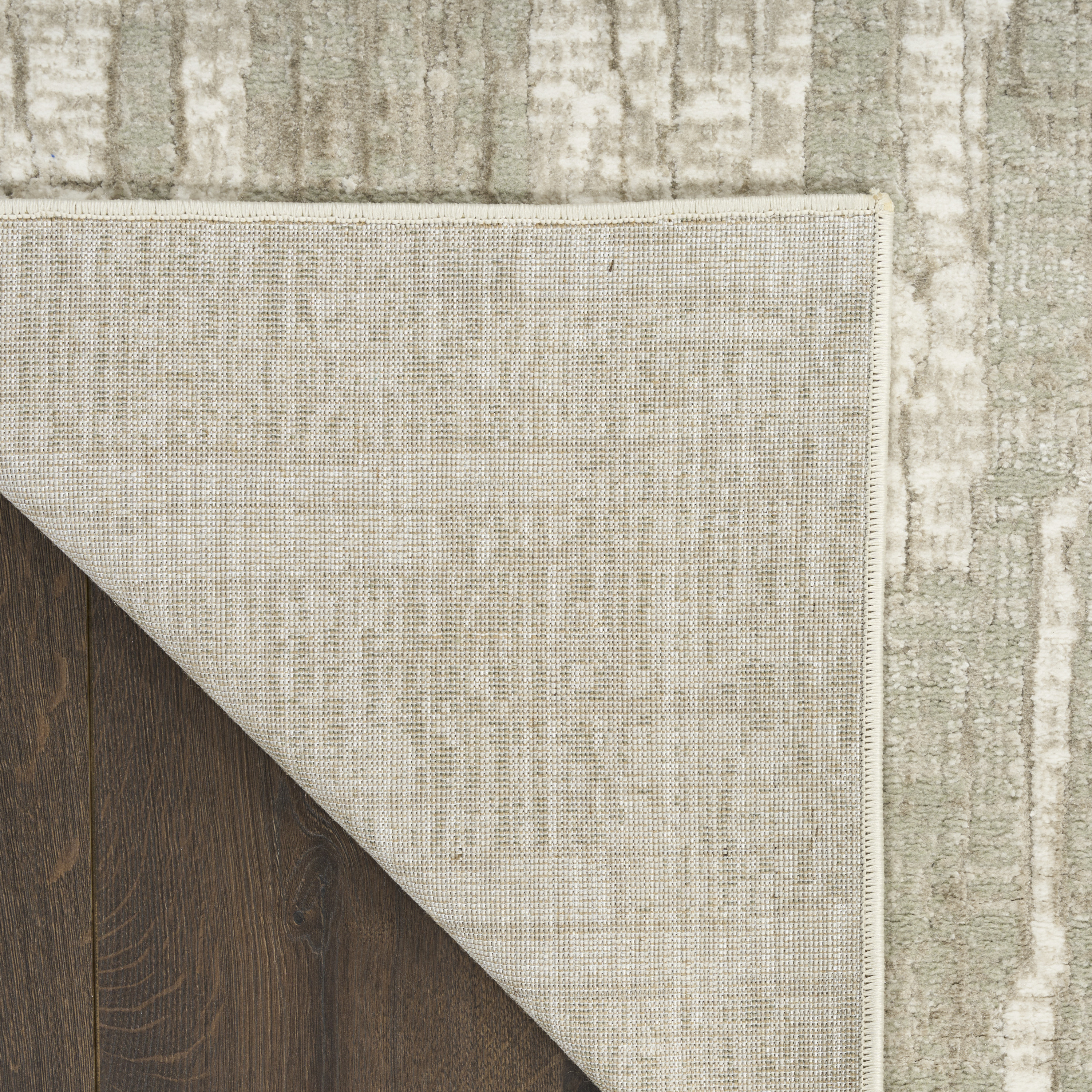 Nourison Soft Structure 5'3" x 7'3" Sage Modern Indoor Rug