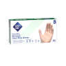 Hillyard, Safety Zone, Medical Grade Gloves, Vinyl, 3.6 mil, Powder Free, S, Clear