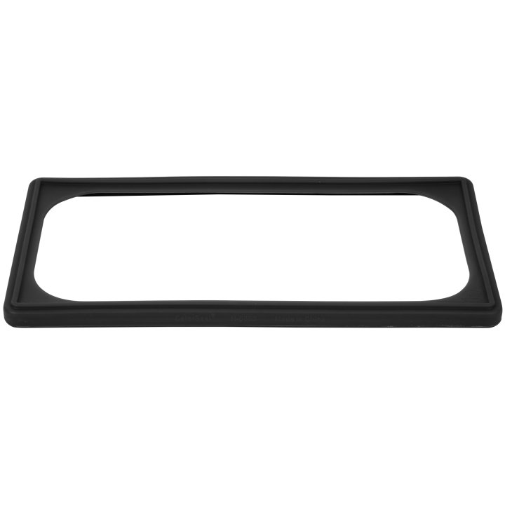 Third-size high-temperature silicone pan band in black