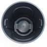 Impact, Gator®, 44gal, Plastic, Gray, Round, Receptacle