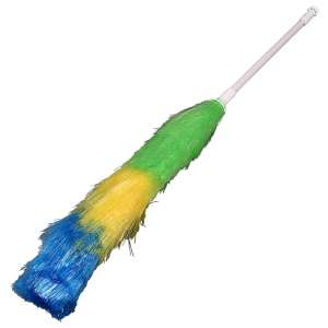 Impact, Polywool 23" Duster, White Handle, Multi-Colored Duster, Wool/Poly, Multicolor, 13.5 in