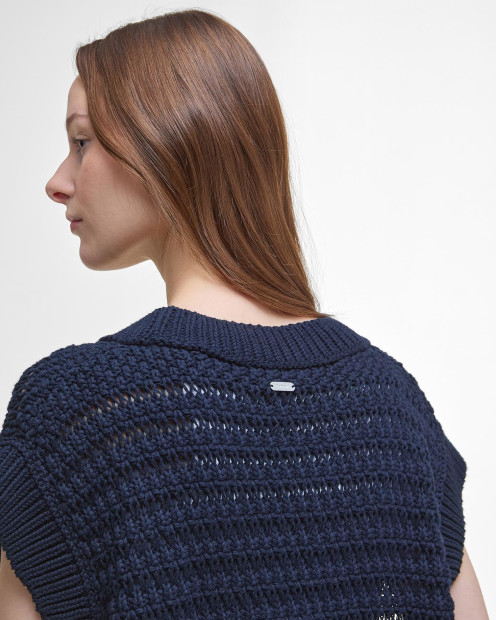 Melanie Sweater Vest Navy