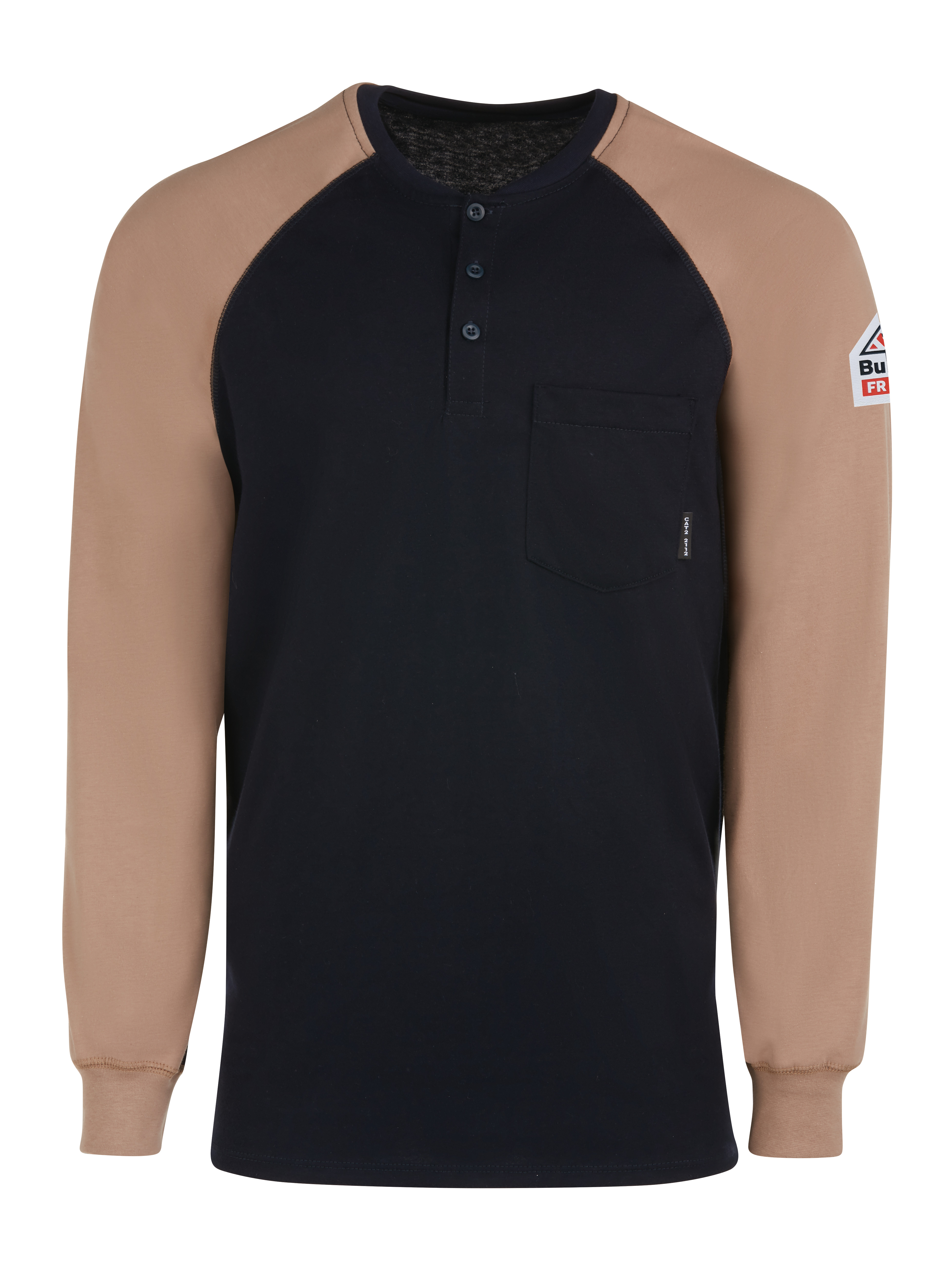 Men‘s Lightweight FR Colorblock Henley-Bulwark