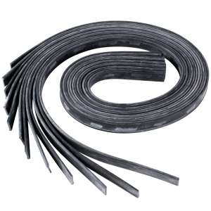 Unger, ErgoTec Soft Replacement, 36", Black, Rubber Squeegee