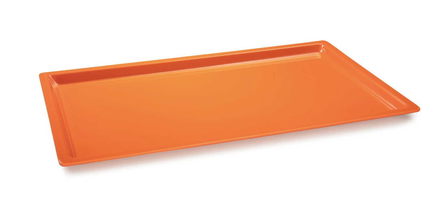 Cubeta GN de 1/1 de 40 milímetros de profundidad en color naranja