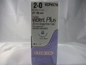 Coated Vicryl Plus Suture with Needle MK 458136