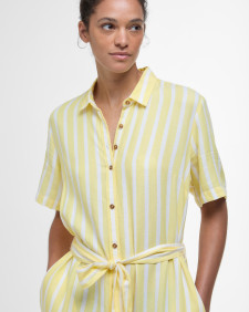 Adelaide Maxi Dress Sunray Yellow Stripe