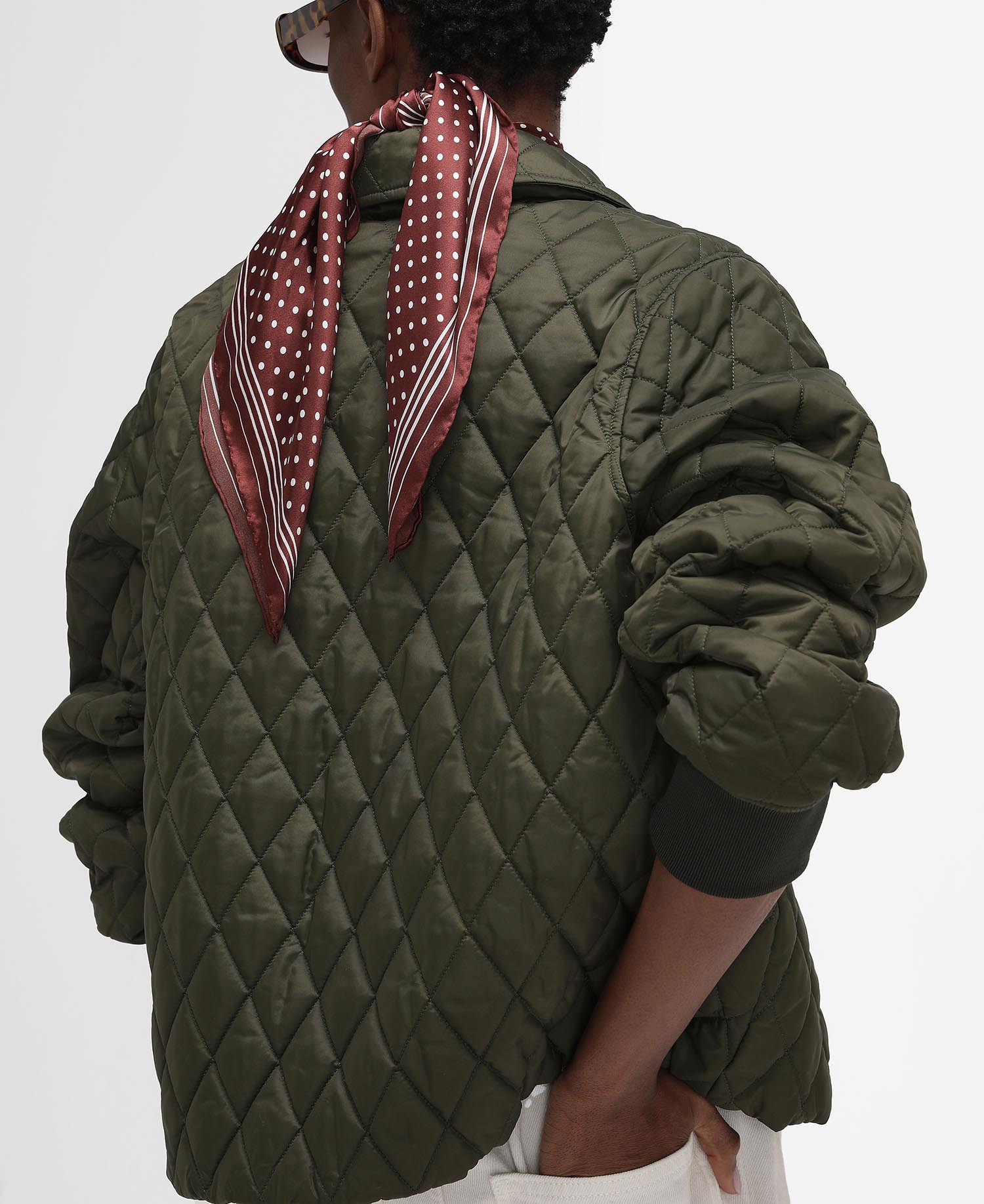 Barbour The Edit by Alexa Jamie Quilted Jacket image number 5