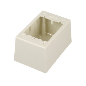 Non-Metallic Power Rated Deep Outlet Box For LD Series Raceway