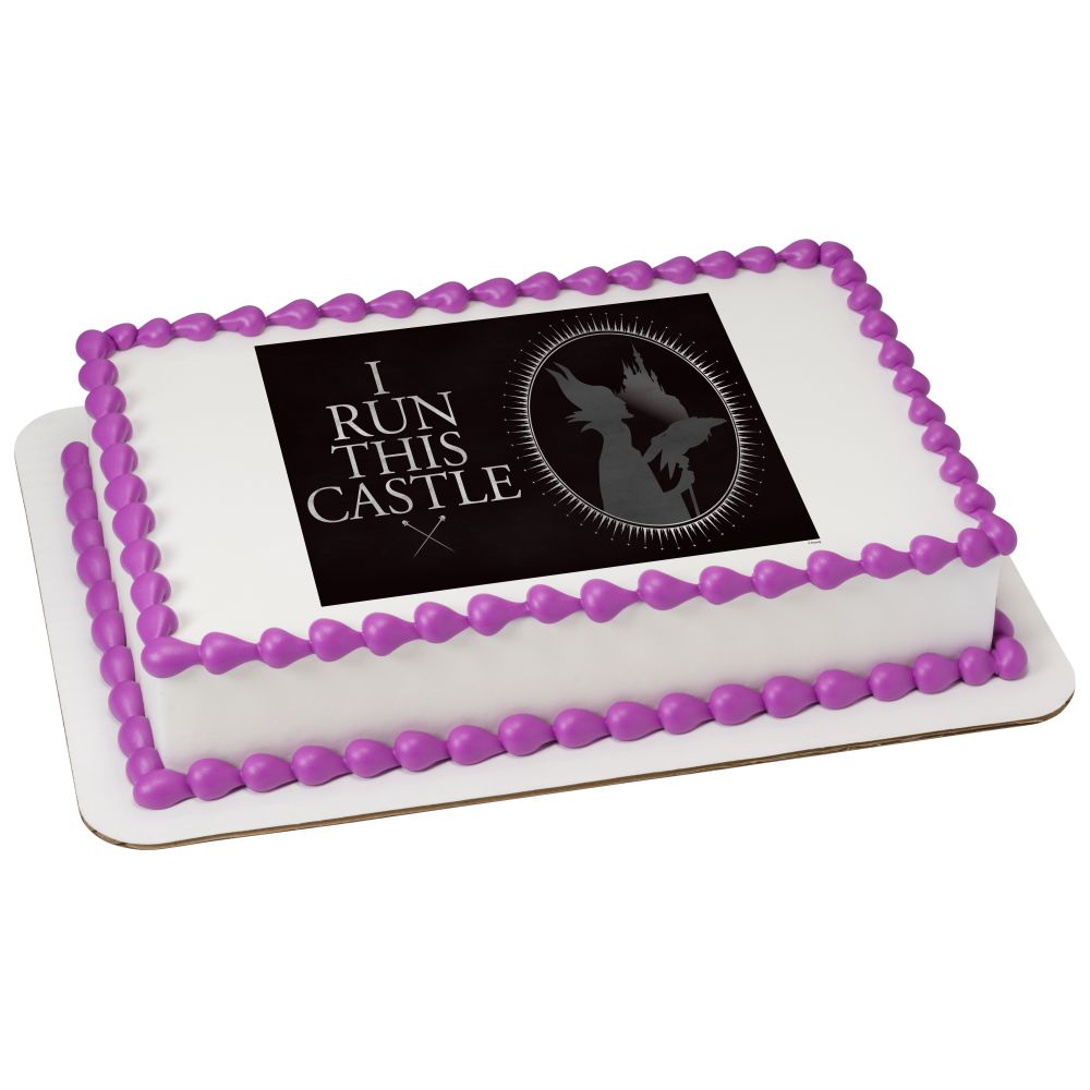 Image Cake Disney Villains Maleficent I Run This Castle
