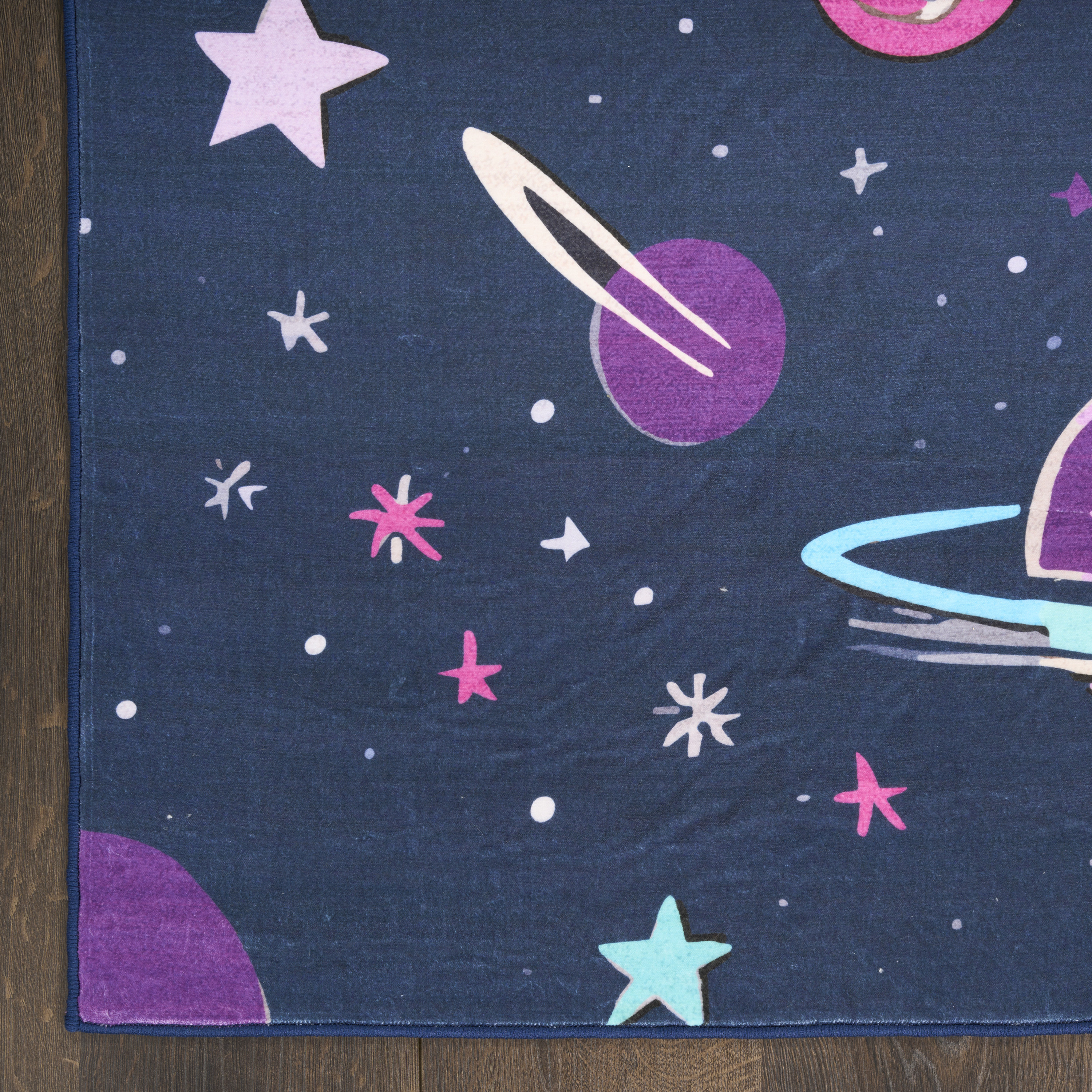 Nourison Imagination 3'5" x 5' Black Kids Indoor Rug