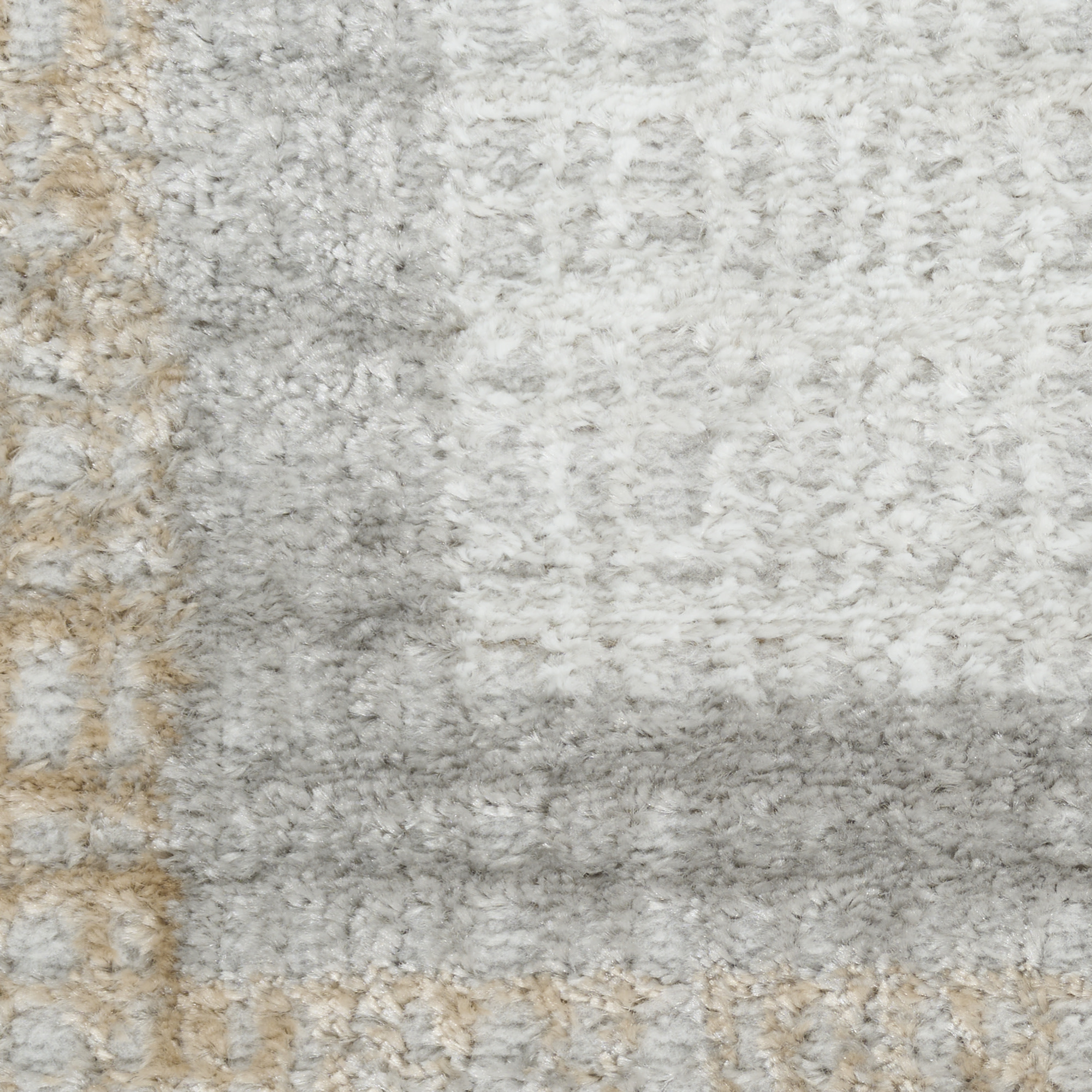 Nourison Dekor 2' x 4' Grey Modern Indoor Rug