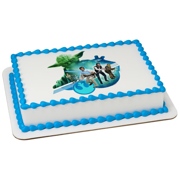 STAR WARS™ The Force is Strong PhotoCake® Edible Image®