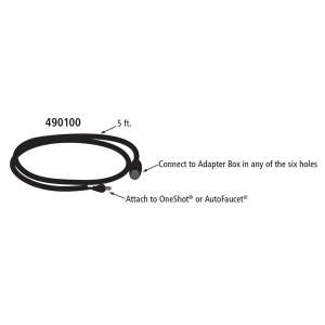 Rubbermaid Commercial, OneShot, Adapter Wire (bayonet)
