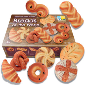 Sensory Play Stones, Breads of the World