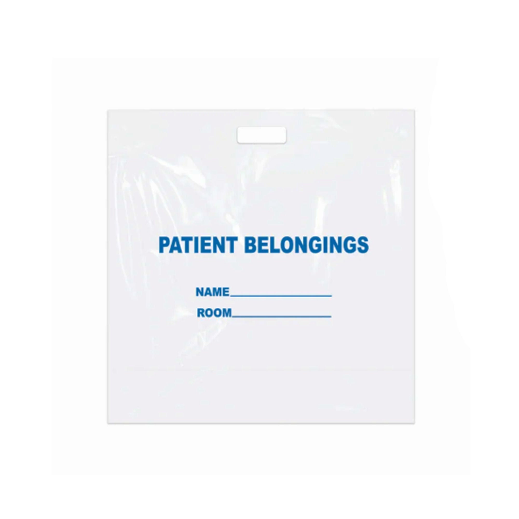 DawnMist® Plastic Handle Patient Belonging Bags