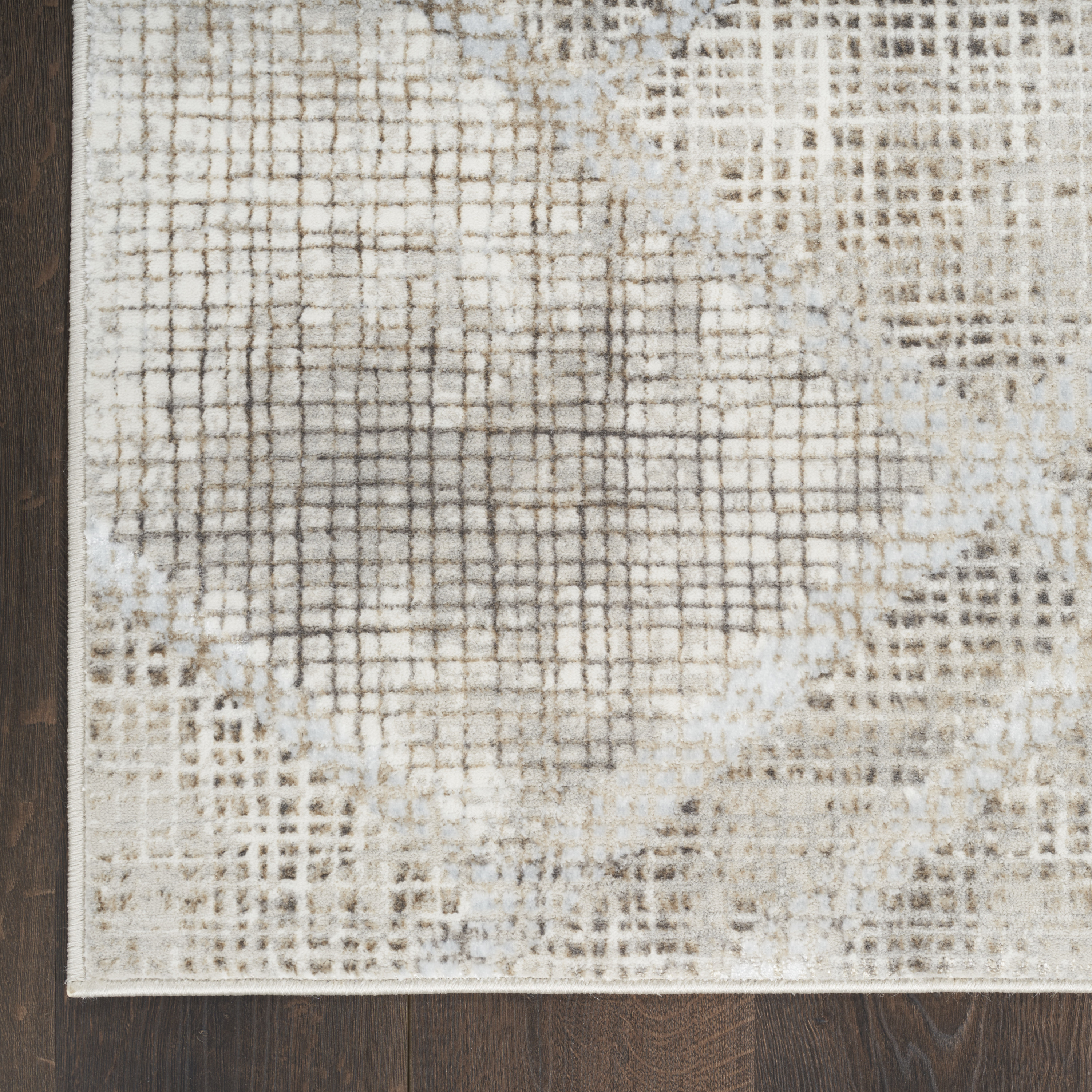 Nourison Sparkle 9' x 12' Grey Modern Indoor Rug