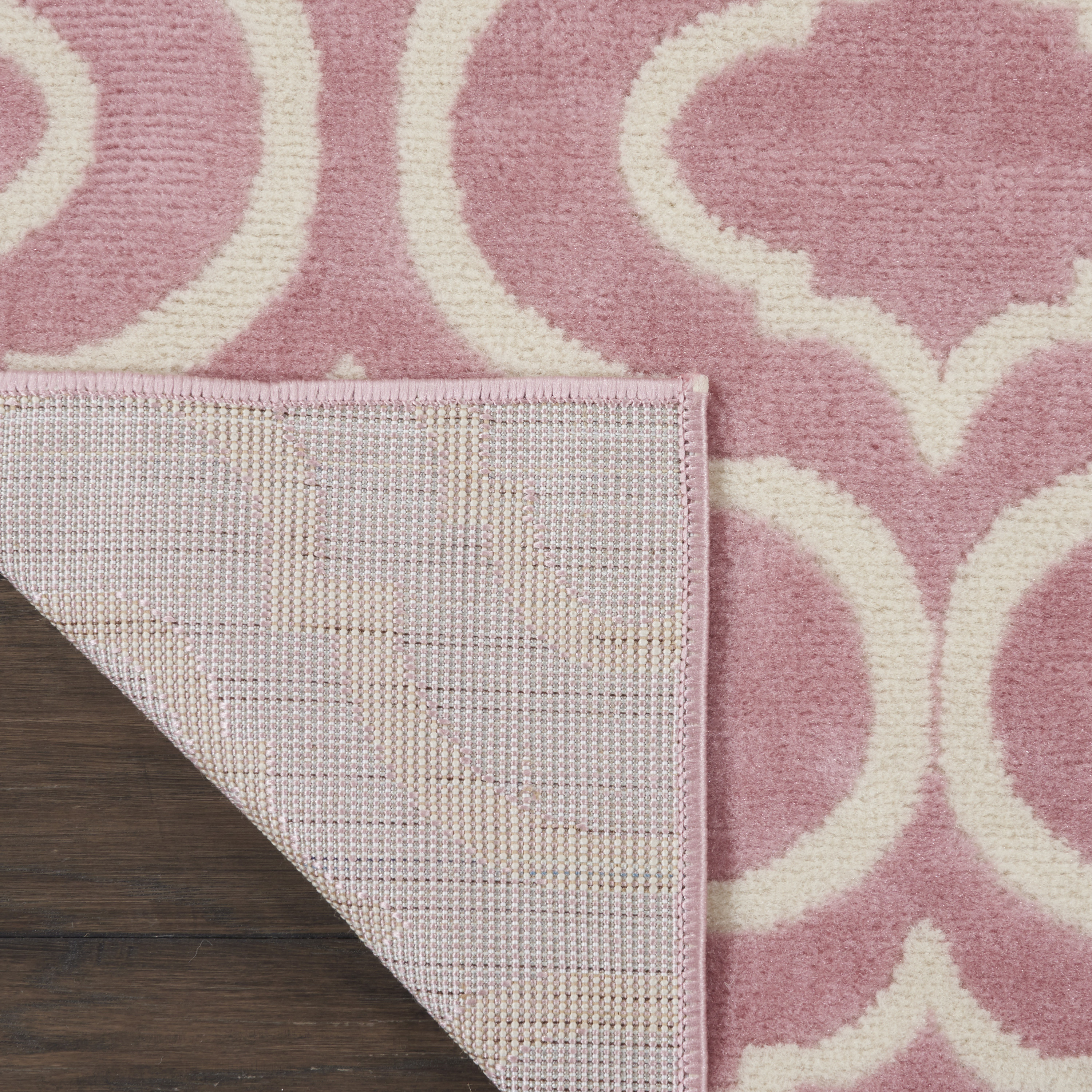 Nourison Jubilant 2' x 4' Pink Contemporary Indoor Rug
