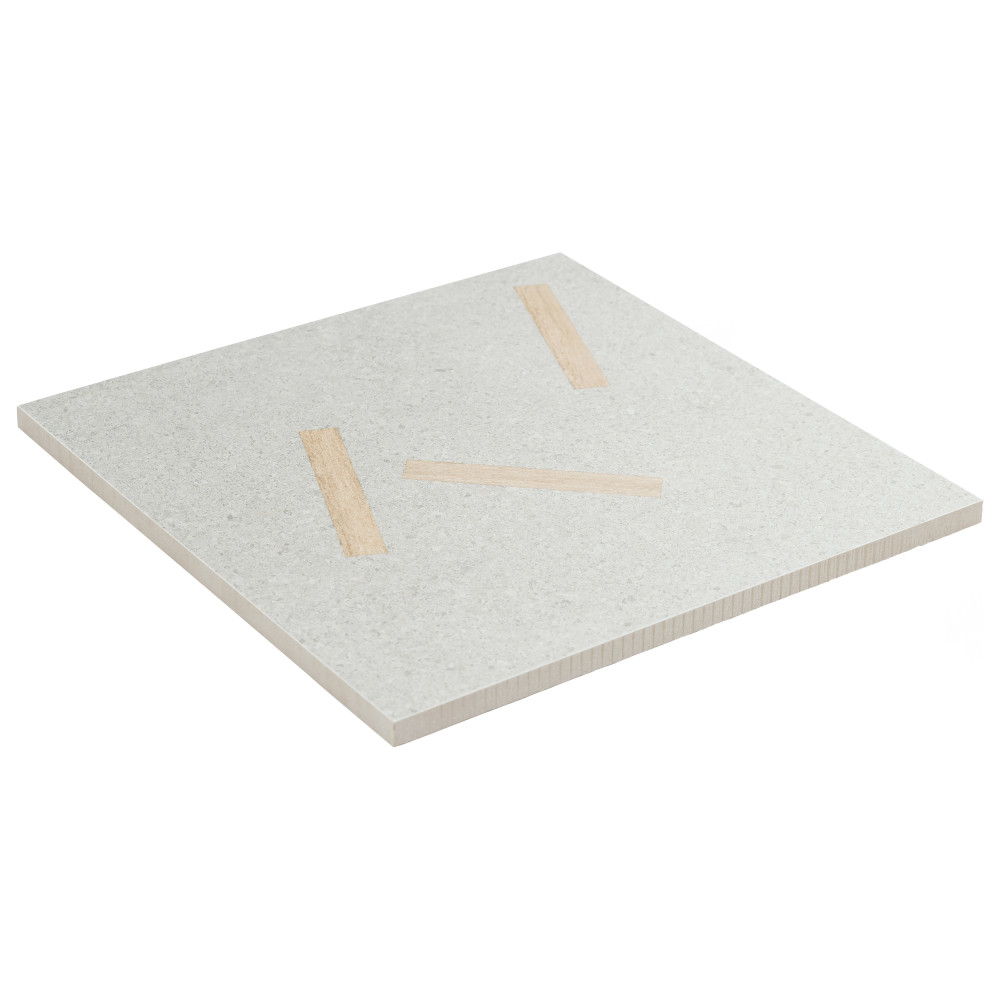 Komi Maolan Beige 7-7/8 in. x 7-7/8 in. Porcelain Floor and Wall Tile