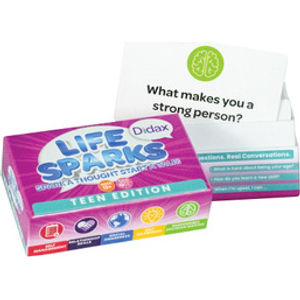 Life Sparks! SEL Conversation Cards, Teen Edition, 200 Prompts