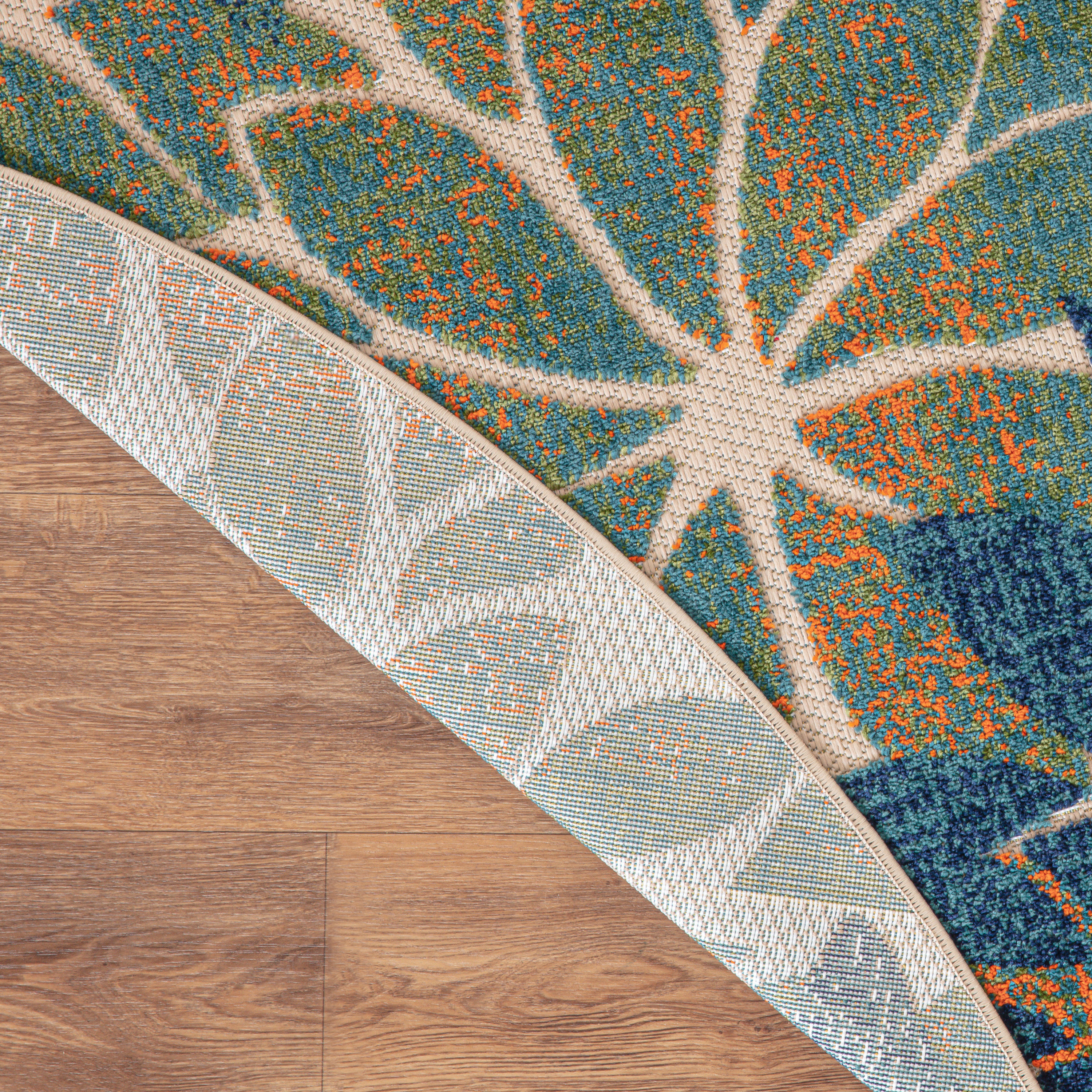 63.00" x 63.00" x .25" Aloha Turkey N162