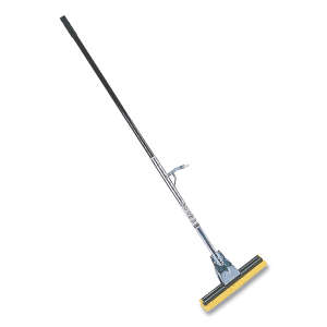 Rubbermaid Commercial, Cellulose Sponge Mop with Steel Handle, 12"W, Metal