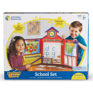 Pretend & Play® School Set w/US Map