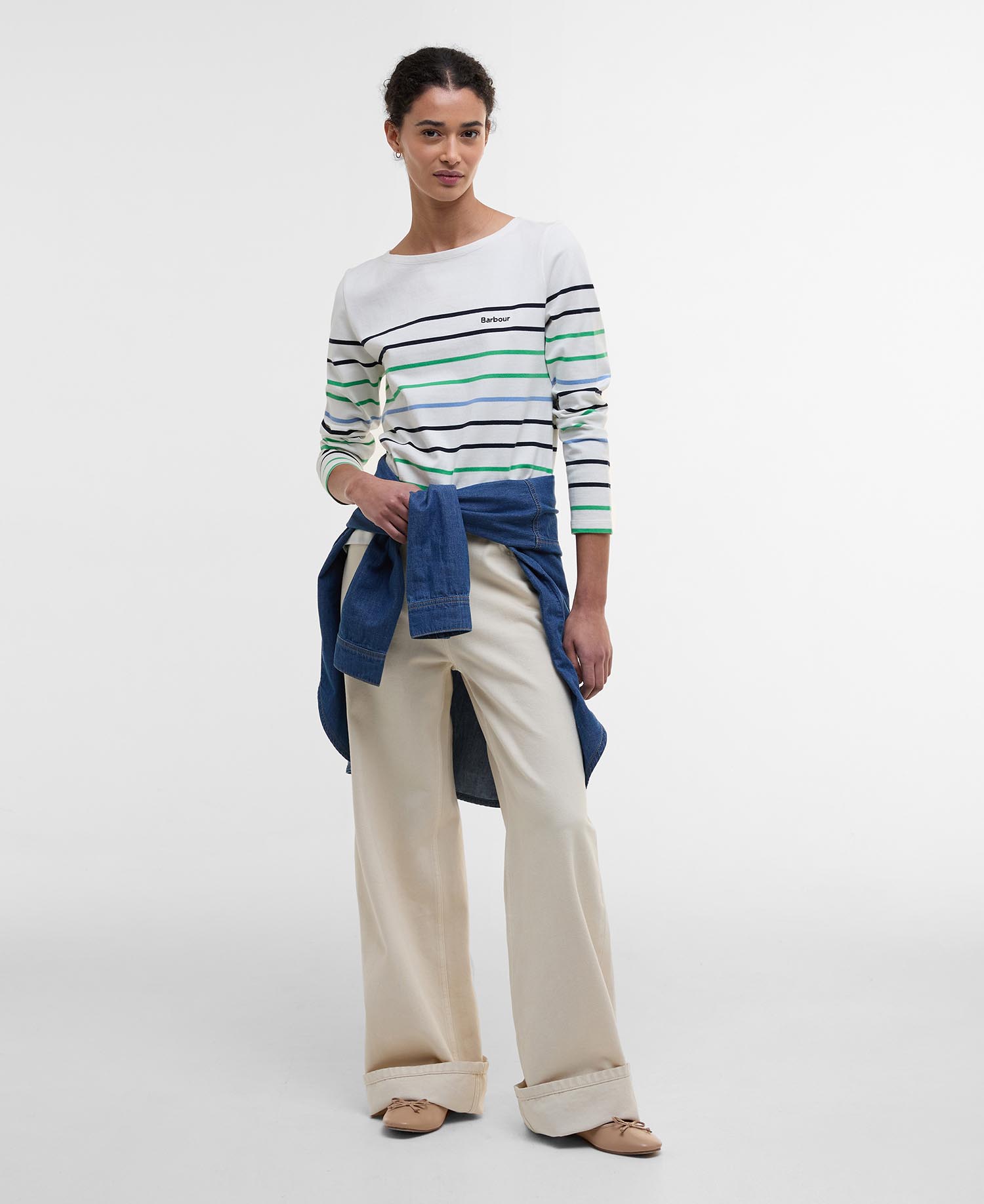 Hawkins Striped Long-Sleeved T-Shirt image number 1