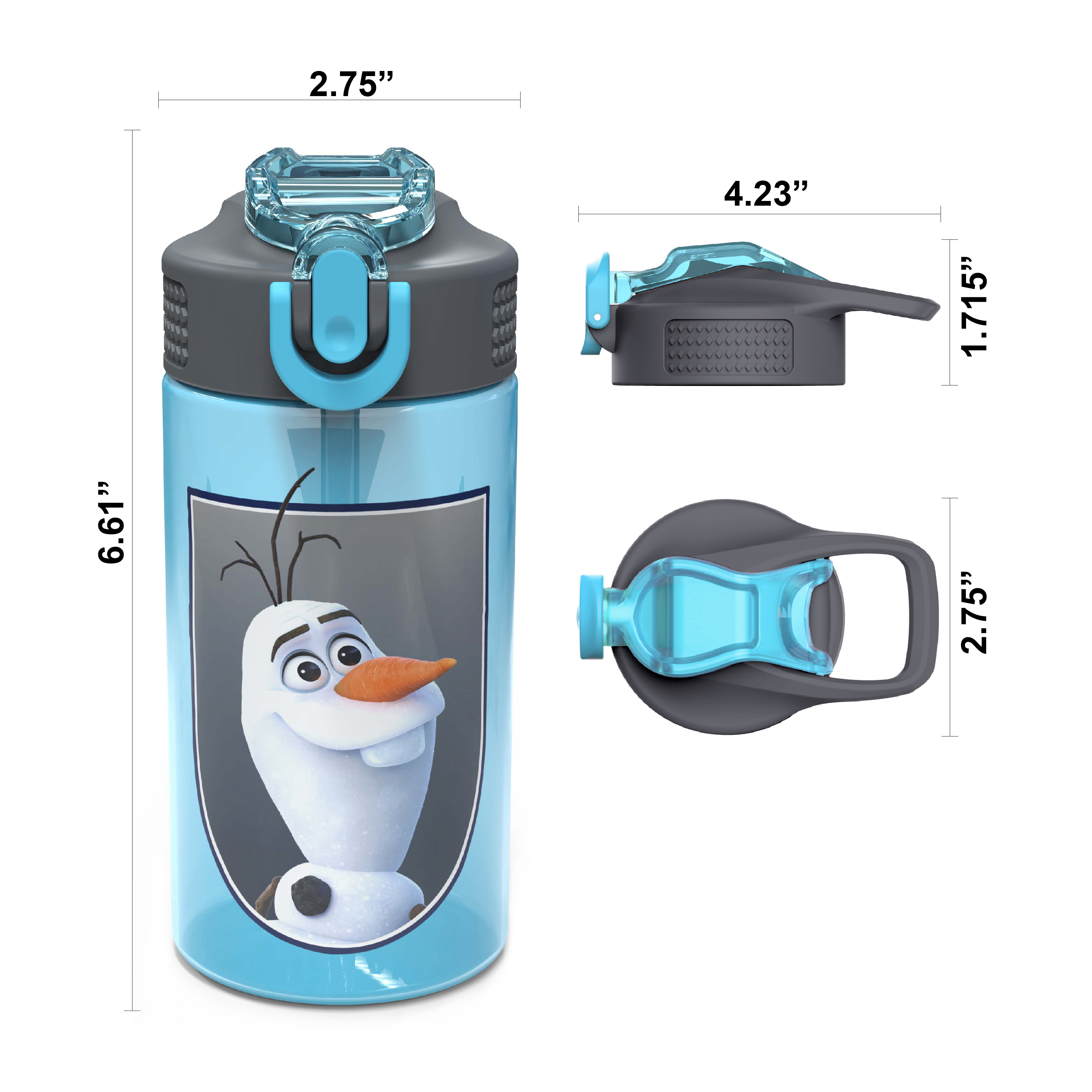 Disney Frozen 2 Movie 15.5 ounce Water Bottle, Anna , Elsa and Olaf, 2-piece set slideshow image 2 Disney Frozen 2 Movie 15.5 ounce Water Bottle, Anna , Elsa and Olaf, 2-piece set slideshow image 2