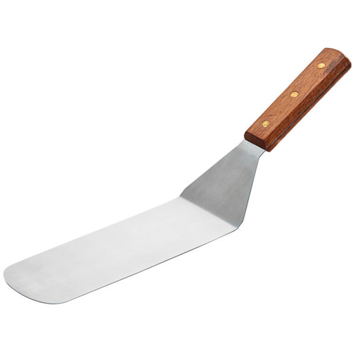 14-inch stainless steel hamburger turner with flexible blade