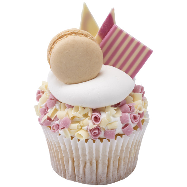 Domino Square Pink/White Made Simply™ Chocolate