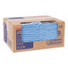 Tork, Self Dispensing 1/4 Fold, 1 ply, 13.00"x21.00", Synthetic, Food Service Wipers, Blue/White