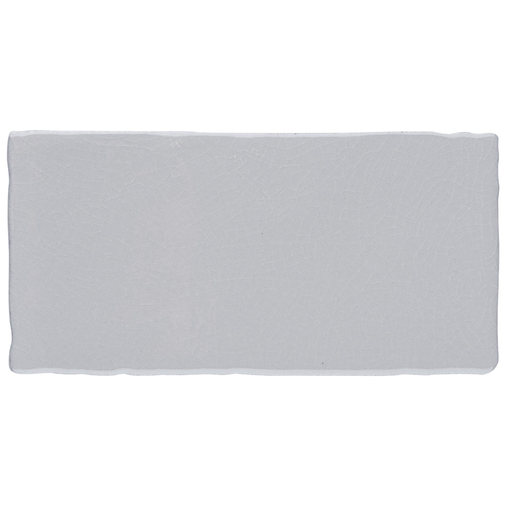 Antic Craquelle Oscuro Gris Oscuro 3 in. x 6 in. Ceramic Wall Tile