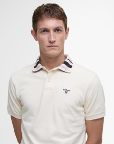 Trematon Short-Sleeved Polo Shirt Antique White