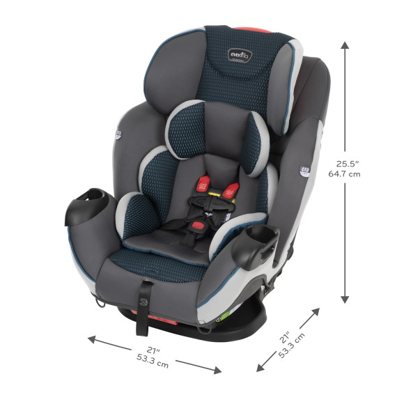 Symphony All-In-One Convertible Car Seat  with FreeFlow Specifications