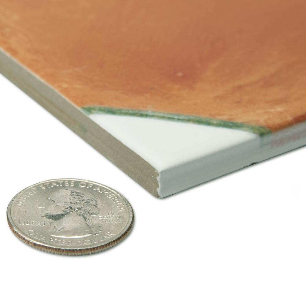 Sentier des Ocres Coin Green 7-7/8 in. x 7-7/8 in. Porcelain Floor and Wall Tile