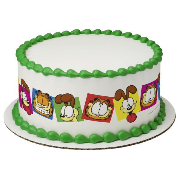 Garfield and friends PhotoCake® Edible Image® Strips