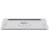 Third-size Super Pan 3® solid stainless steel cover
