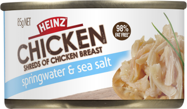 Heinz® Shredded Chicken Springwater & Sea Salt 85g