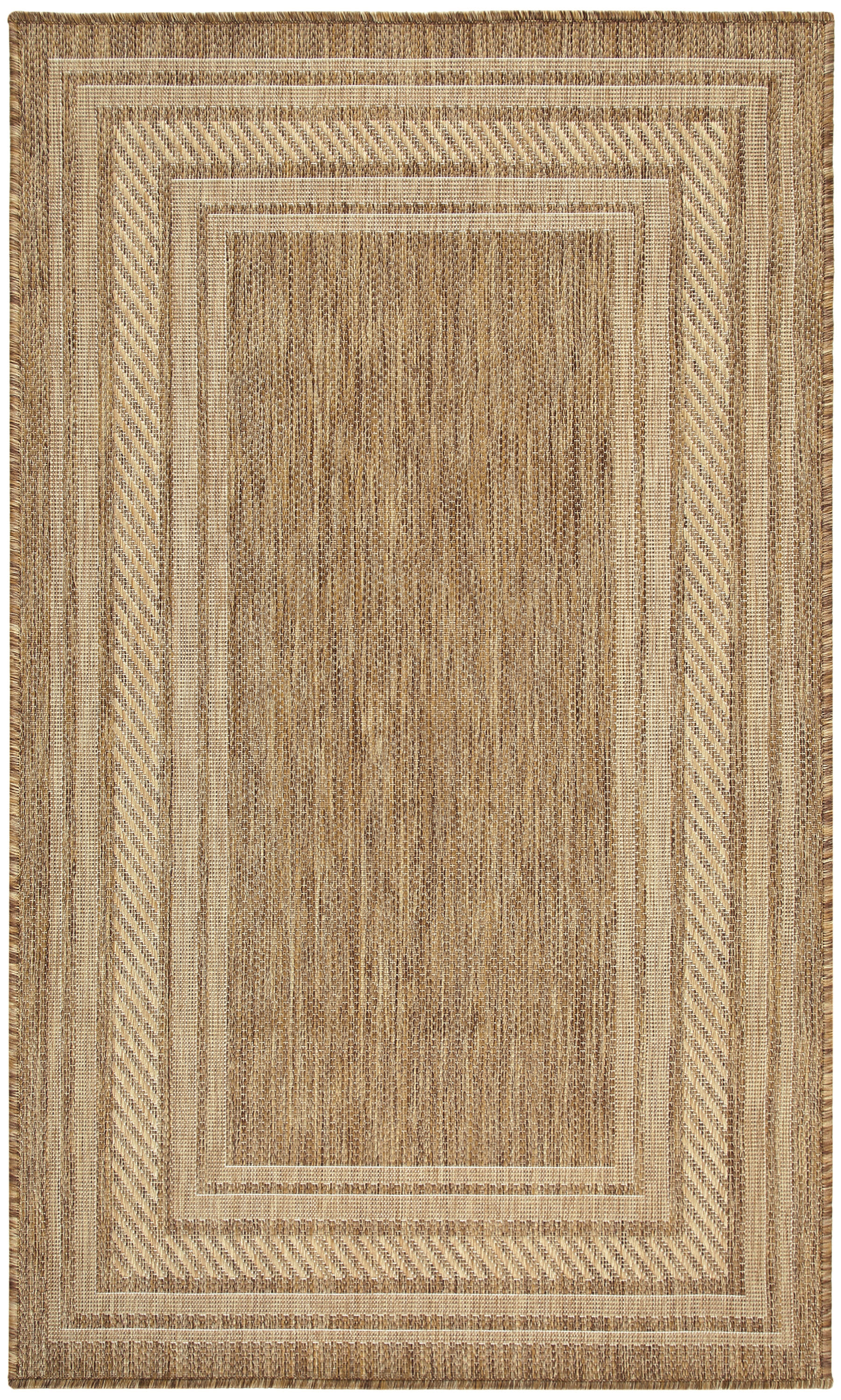 Nourison Horizon Indoor/Outdoor 3' x 5' Natural Modern Rug